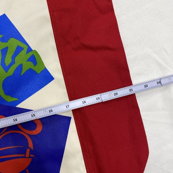 VINTAGE 90s WALT DISNEY WORLD 4 PARK CANVAS BAG New Made in USA great quality - Picture 9 of 10